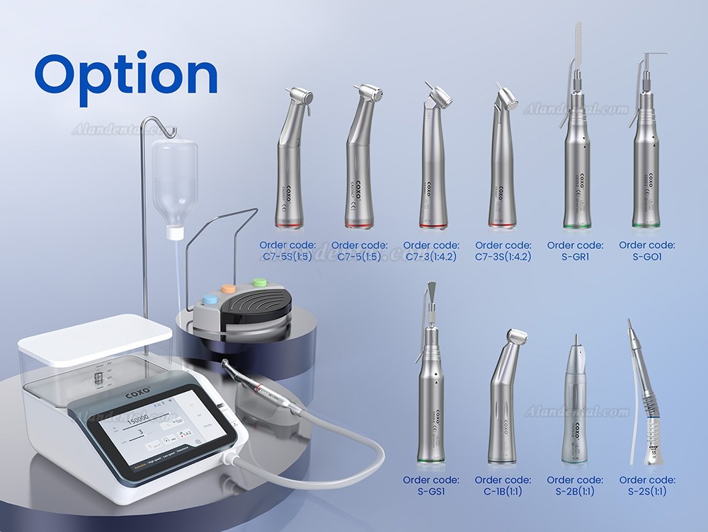 COXO C-Puma PRO Dental Electrical Brushless Micro Motor with Flow Adjustment Function